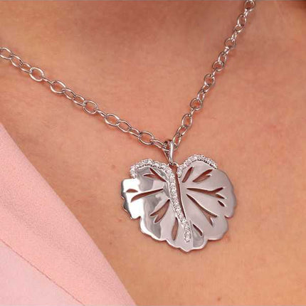 Morellato Ninfea Stainless Steel And Bronze Necklace SAUE02 For Women