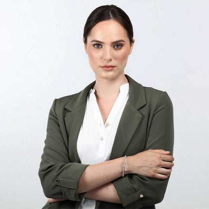 Morellato Poetica Stainless Steel Cool Tennis Bracelet SAUZ36 For Women