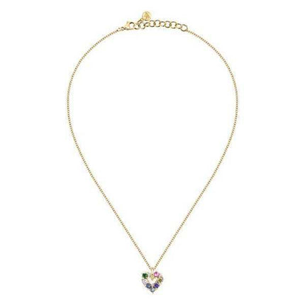 Morellato Colori Gold Tone Stainless Steel Necklace SAVY06 For Women