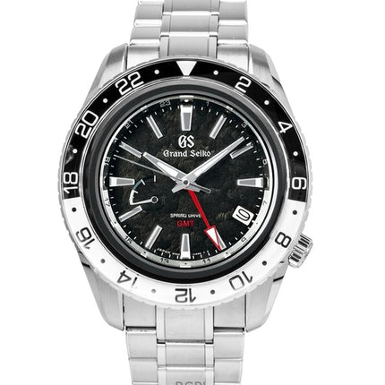 Grand Seiko Sport GMT Stainless Steel Black Dial Automatic SBGE277G 100M Men's Watch