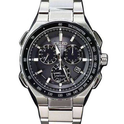 Seiko Astron SBXB129 GPS Solar Titanium Power Reserve Chronograph Men's Watch