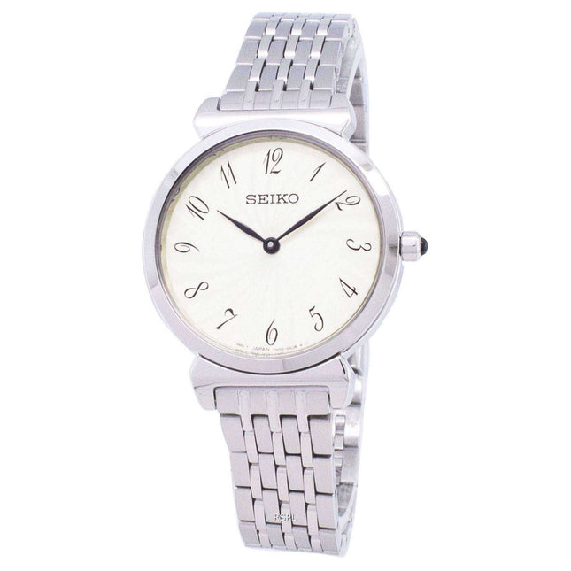 Seiko Quartz SFQ801 SFQ801P1 SFQ801P Analog Women's Watch
