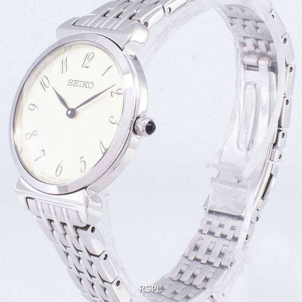 Seiko Quartz SFQ801 SFQ801P1 SFQ801P Analog Women's Watch