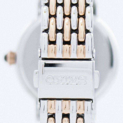 Seiko Quartz Swarovski Crystals SFQ806 SFQ806P1 SFQ806P Women's Watch