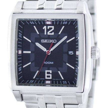 Seiko Quartz Square Shape SGED75 SGED75P1 SGED75P Men's Watch