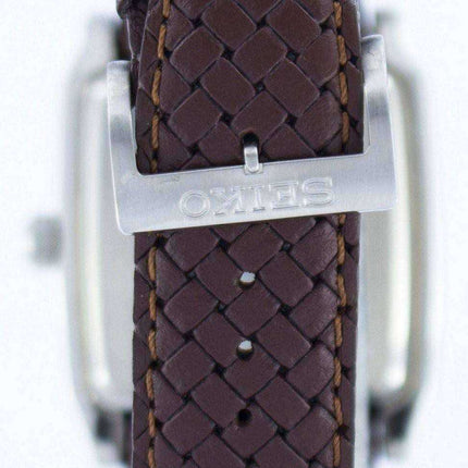 Seiko Quartz Square Shape SGED77 SGED77P1 SGED77P Men's Watch