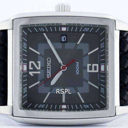 Seiko Quartz Square Shape SGED79 SGED79P1 SGED79P Men's Watch