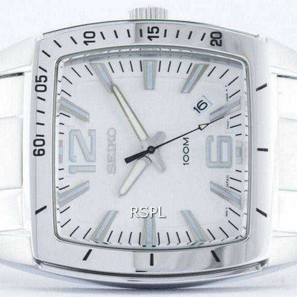 Seiko Quartz Square Shape SGEE17 SGEE17P1 SGEE17P Men's Watch
