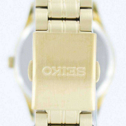 Seiko Quartz Analog Gold Tone SGEF04 SGEF04P1 SGEF04P Men's Watch