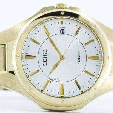 Seiko Quartz Analog Gold Tone SGEF64 SGEF64P1 SGEF64P Men's Watch
