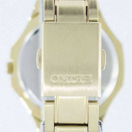Seiko Quartz Analog Gold Tone SGEF66 SGEF66P1 SGEF66P Men's Watch