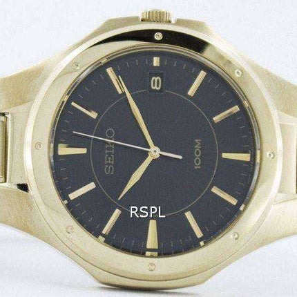 Seiko Quartz Analog Gold Tone SGEF66 SGEF66P1 SGEF66P Men's Watch