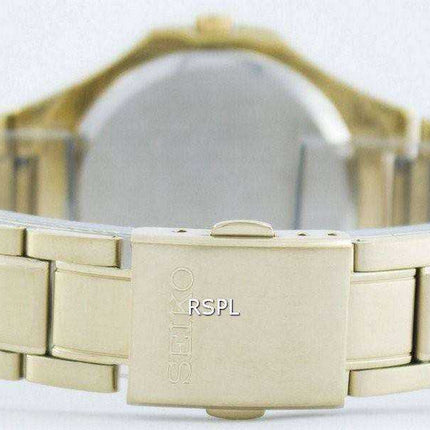 Seiko Quartz Analog Gold Tone SGEF66 SGEF66P1 SGEF66P Men's Watch