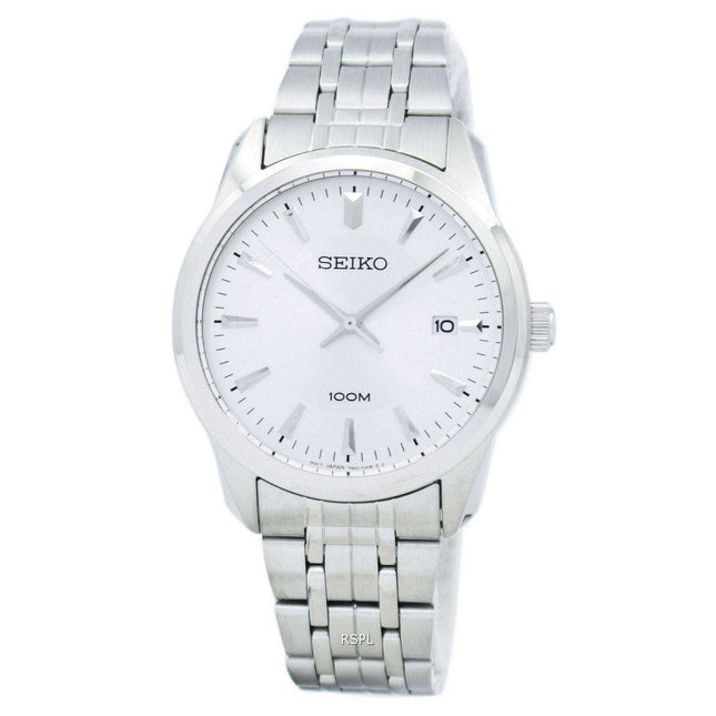 Seiko Quartz Stainless Steel SGEG01 SGEG01P1 SGEG01P Men's Watch