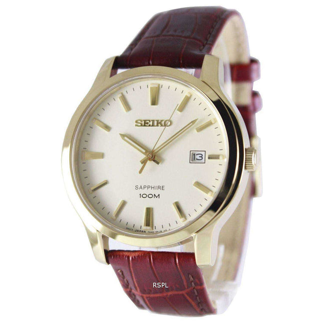 Seiko Neo Classic Quartz Sapphire 100M SGEH44P1 SGEH44P Men's Watch