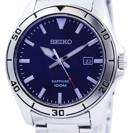 Seiko Quartz Sapphire Glass Blue Dial SGEH61 SGEH61P1 SGEH61P Men's Watch