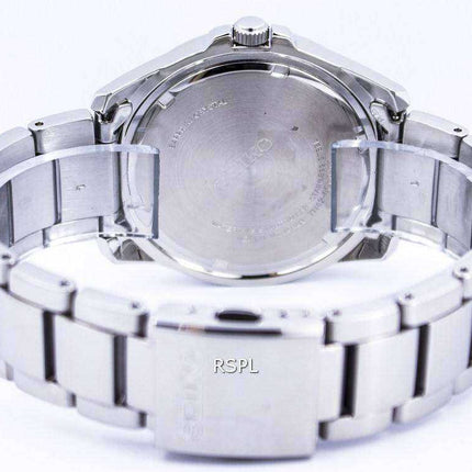 Seiko Quartz Sapphire Glass Black Dial SGEH63 SGEH63P1 SGEH63P Men's Watch