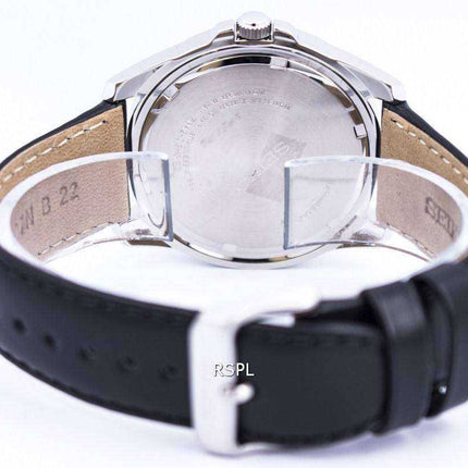 Seiko Quartz Sapphire Glass Black Dial SGEH65 SGEH65P1 SGEH65P Men's Watch