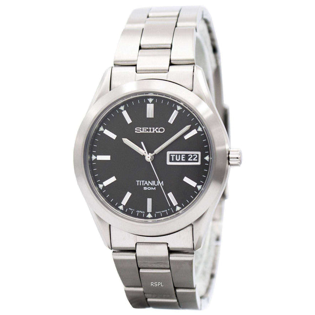 Seiko Titanium SGG599 SGG599P1 SGG599P Mens Watch