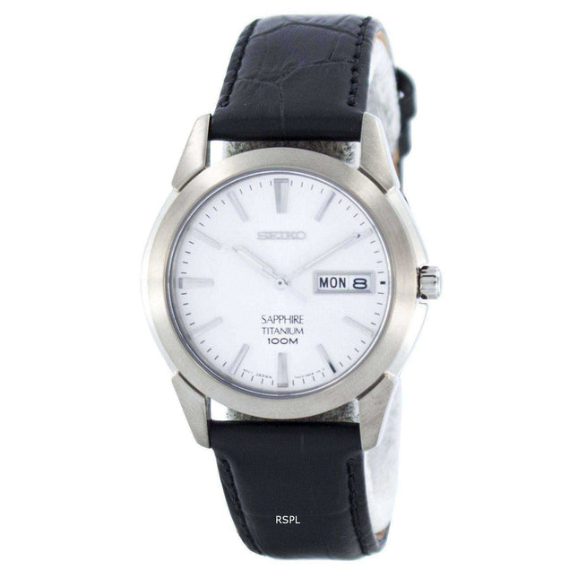 Seiko Titanium Quartz Sapphire SGG727P2 Men's Watch