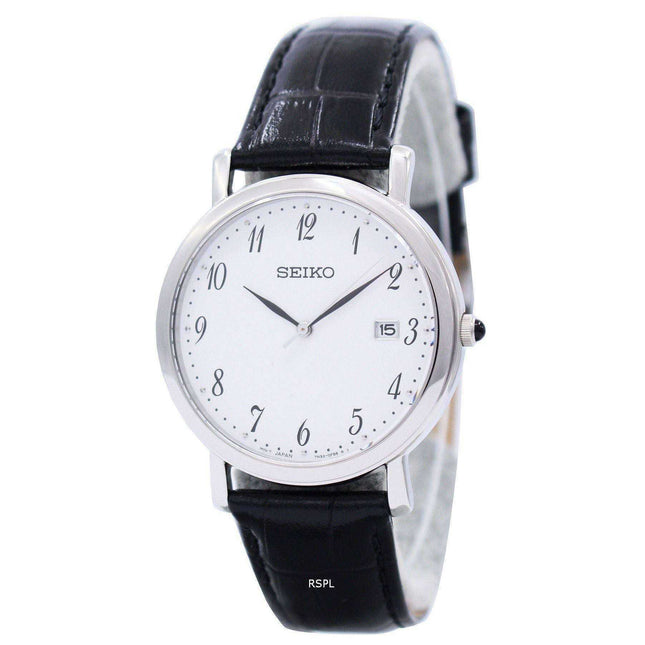 Seiko Leather Strap SKK647P1 SKK647P SKK647 Mens Watch