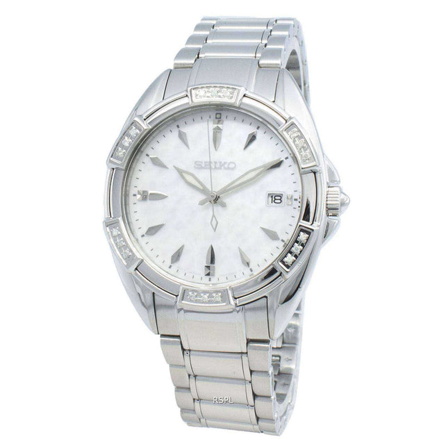 Seiko Classic SKK883P SKK883P1 SKK883 Diamond Accents Quartz Women's Watch