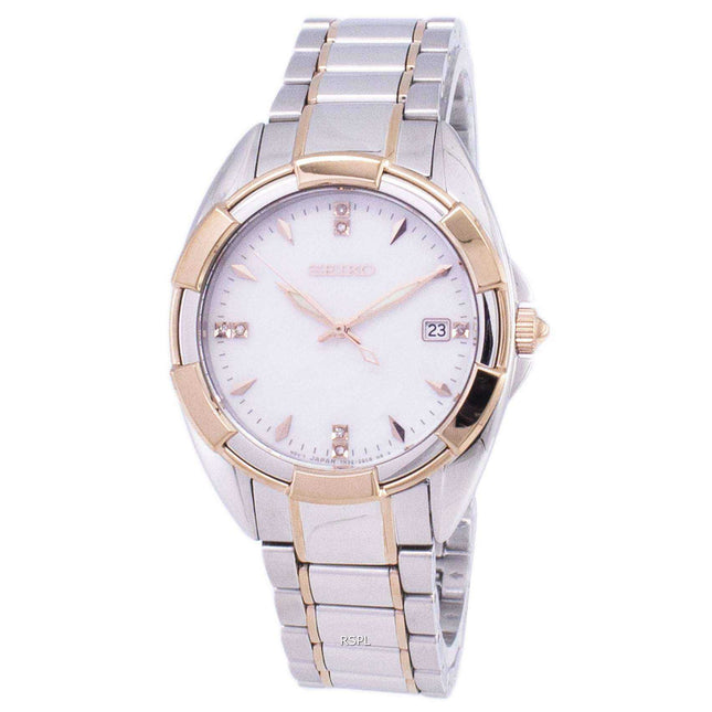Seiko Quartz Diamond Accents SKK888 SKK888P1 SKK888P Women's Watch
