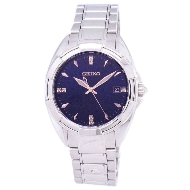 Seiko Quartz Diamond Accents SKK889 SKK889P1 SKK889P Women's Watch