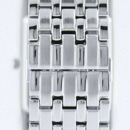 Seiko Stylish Rectangular Quartz Analog SKP357 SKP357P1 SKP357P Men's Watch