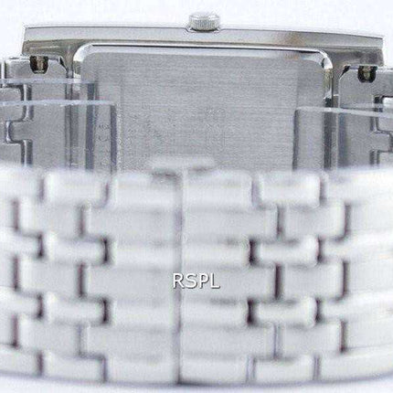 Seiko Stylish Rectangular Quartz Analog SKP357 SKP357P1 SKP357P Men's Watch