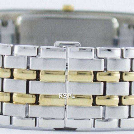Seiko Stylish Rectangular Quartz Analog SKP359 SKP359P1 SKP359P Men's Watch