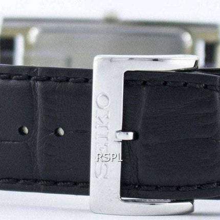 Seiko Stylish Rectangular Quartz Analog SKP361 SKP361P1 SKP361P Men's Watch