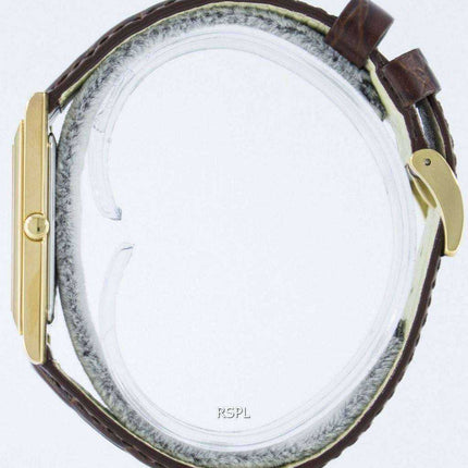Seiko Stylish Rectangular Quartz Analog SKP362 SKP362P1 SKP362P Men's Watch