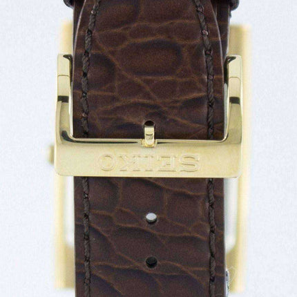 Seiko Stylish Rectangular Quartz Analog SKP362 SKP362P1 SKP362P Men's Watch