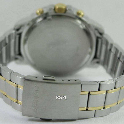 Seiko Chronograph Quartz Two Tone SKS447P1 SKS447P SKS447 Mens Watch