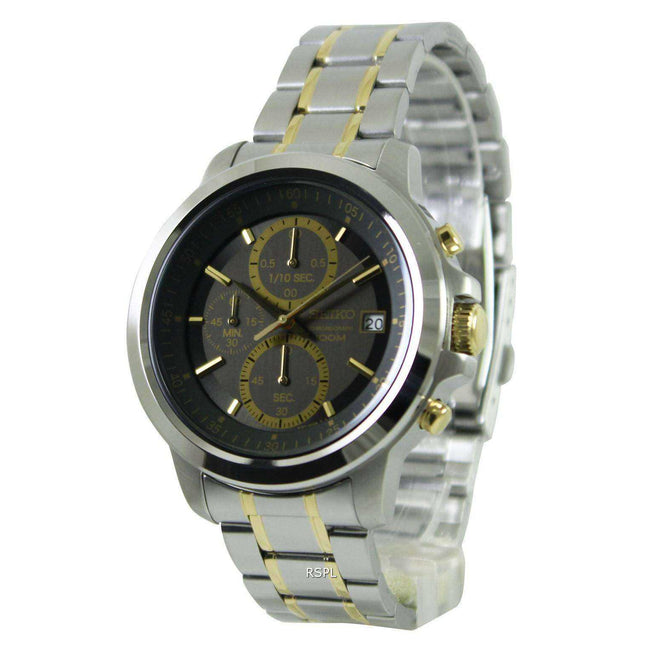 Seiko Chronograph Quartz Grey Dial SKS449P1 SKS449P SKS449 Mens Watch