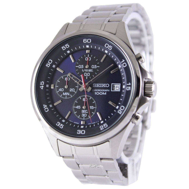 Seiko Chronograph Quartz 100M SKS475P1 SKS475P Mens Watch