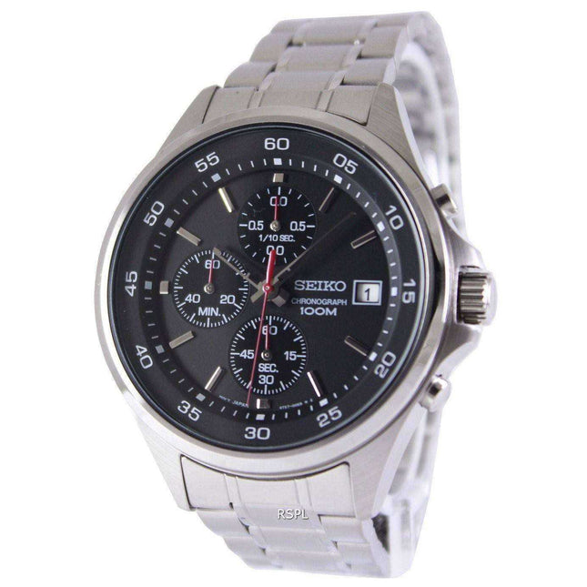 Seiko Chronograph Quartz 100M SKS477P1 SKS477P Mens Watch