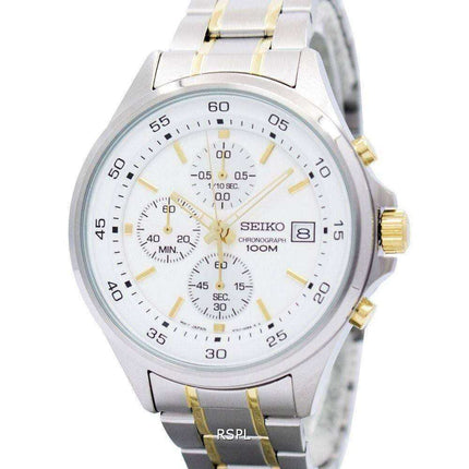 Seiko Chronograph Quartz 100M SKS479 SKS479P1 SKS479P Men's Watch