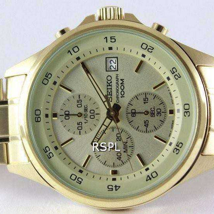 Seiko Chronograph Quartz 100M SKS482P1 SKS482P Mens Watch