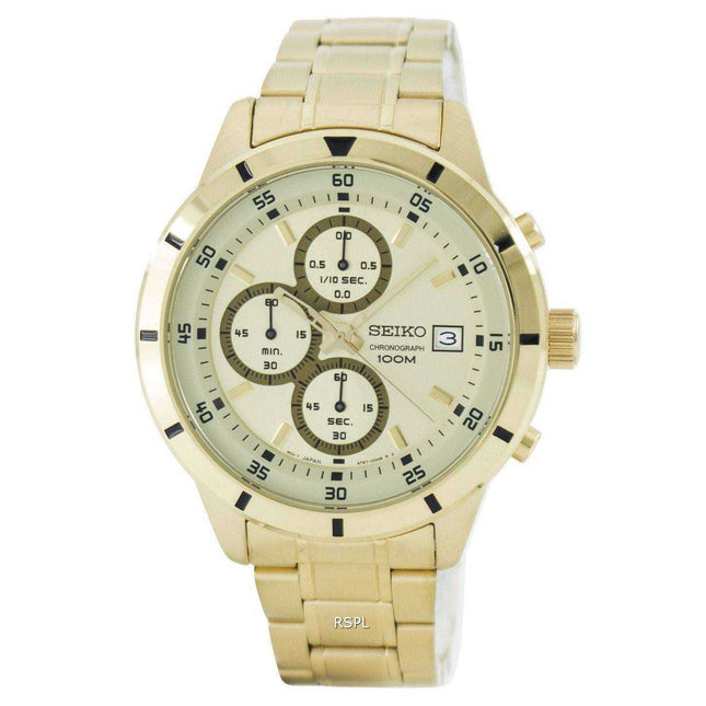 Seiko Quartz Chronograph SKS566 SKS566P1 SKS566P Men's Watch