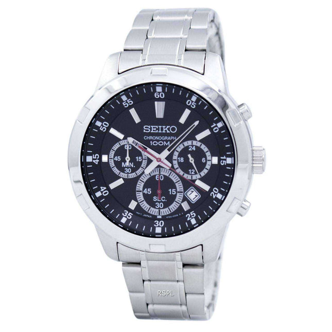 Seiko Chronograph Quartz SKS605 SKS605P1 SKS605P Men's Watch