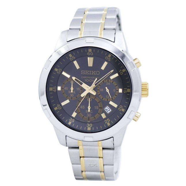 Seiko Chronograph Quartz SKS609 SKS609P1 SKS609P Men's Watch