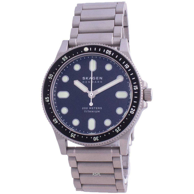 Skagen Fisk Titanium Limited Edition Quartz SKW6671 200M Mens Watch