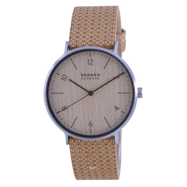 Skagen Aaren Naturals Limited Edition Wood Veneer Strap Quartz SKW6746 Men's Watch