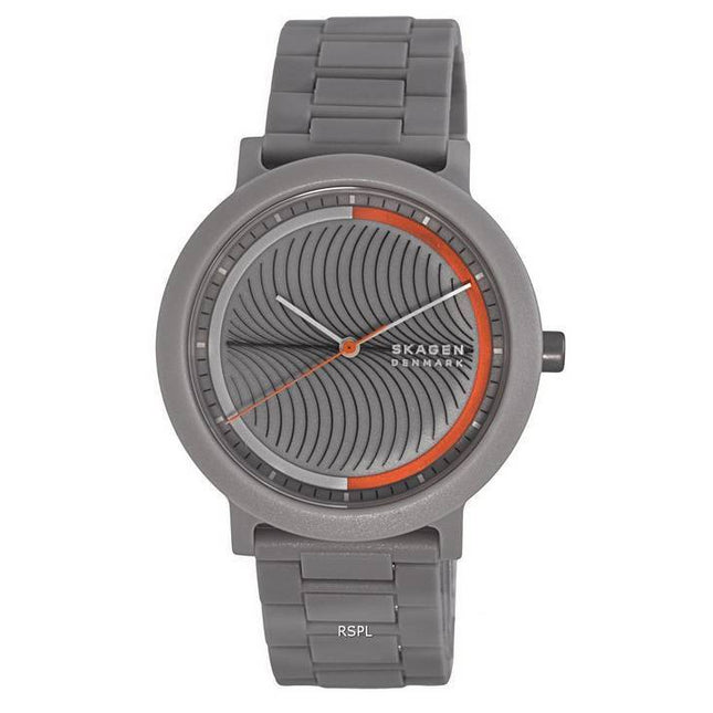 Skagen Aaren Tide Ocean Material Grey Dial Quartz SKW6772 Mens Watch