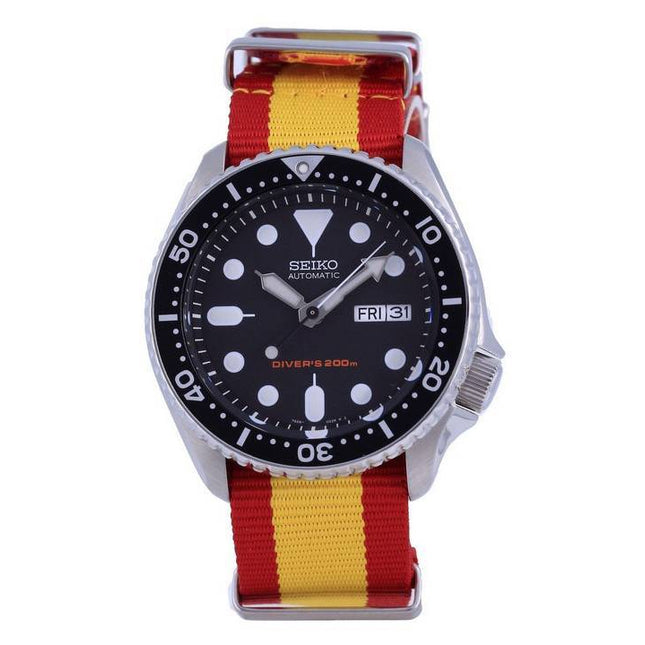Seiko Automatic Divers Polyester SKX007K1-var-NATO29 200M Mens Watch