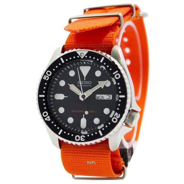 Seiko Automatic Diver's 200M NATO Strap SKX007K1-NATO7 Men's Watch