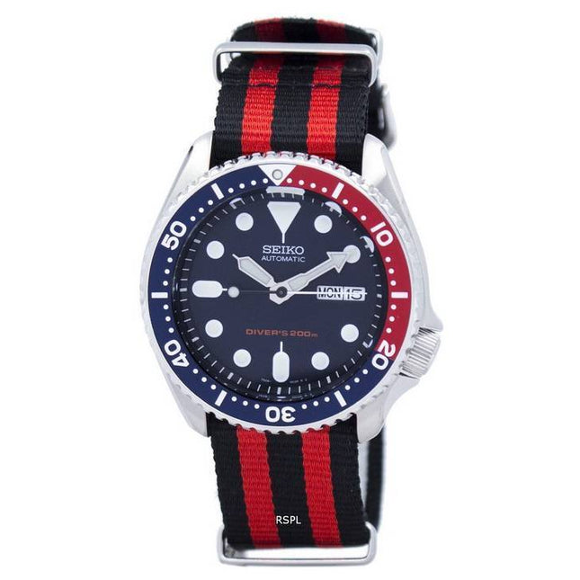 Seiko Automatic Divers 200M NATO Strap SKX009K1-NATO3 Mens Watch