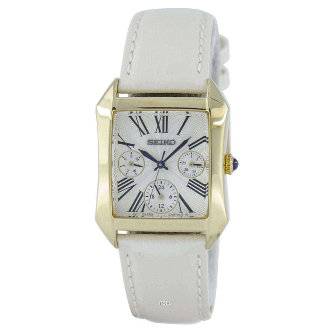 Seiko Rectangular Multi-Function Quartz Analog SKY736P2 Women's Watch